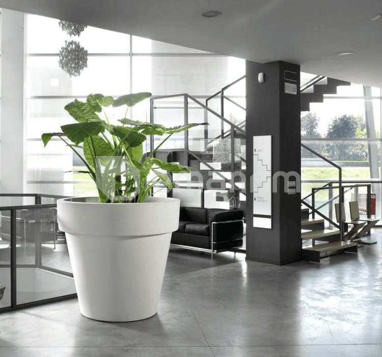 ქოთანი პლასტმასის EDA Plastiques POT TOSCANE 98,5 X 79,5სმ 356ლ