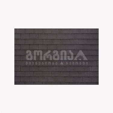 შინგლი მართკუთხედი, მუქი ფიქალისფერი (Rectangular - super)