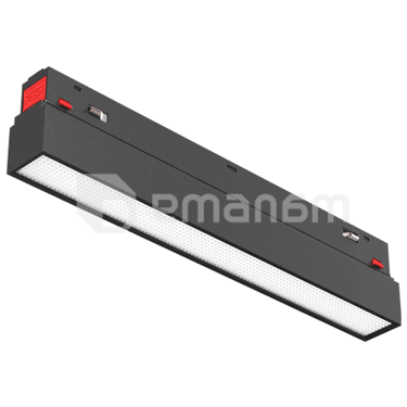 რელსის მაგნიტური სანათი LINUS LED 36W 4000K შავი Linear V2-9