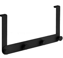 პირსახოცის საკიდი Laveo MIRI, Black