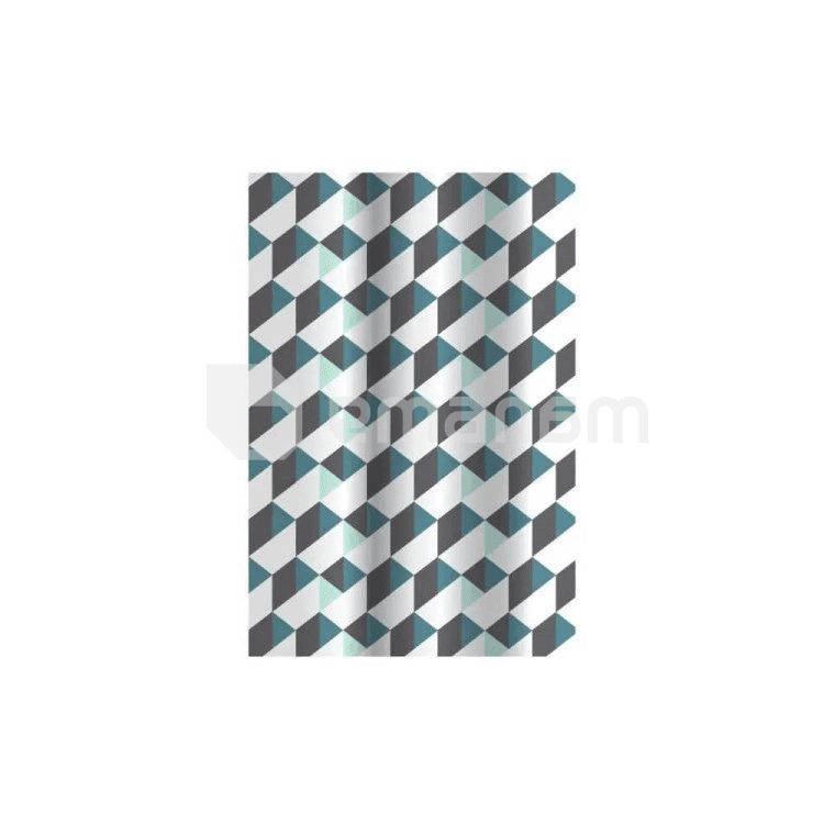 აბაზანის ფარდა Bisk Zeta Peva 08227 180x200cm