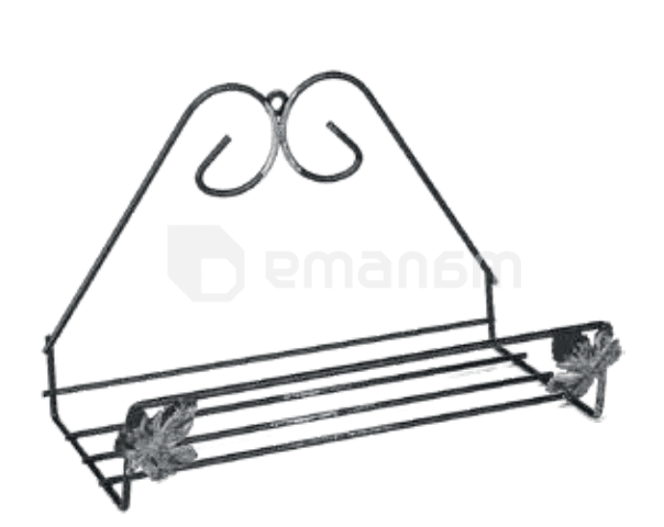 ყვავილების საკიდი Metallurgica Buzzi Wrought Iron Margherita 40x15xh25 სმ