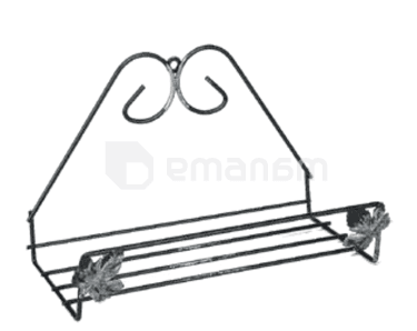 ყვავილების საკიდი Metallurgica Buzzi Wrought Iron Margherita 40x15xh25 სმ