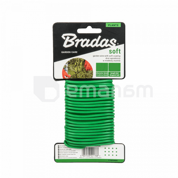 მავთული ბაღის Bradas Soft TYDS5X4 5 მმ x 4 მ