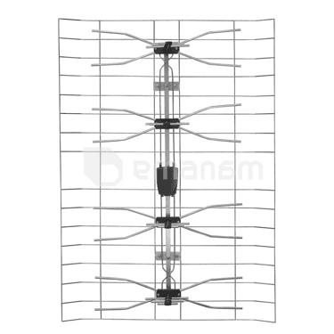 ანტენა DPM 24dB VHF UHF FM DVB-T 24dB HN17W