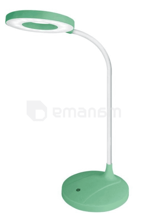 მაგიდის ლედ სანათი Ultraflash UF 745 C16 მწვანე 7W 350Lm დიმერით და აკუმულატორით
