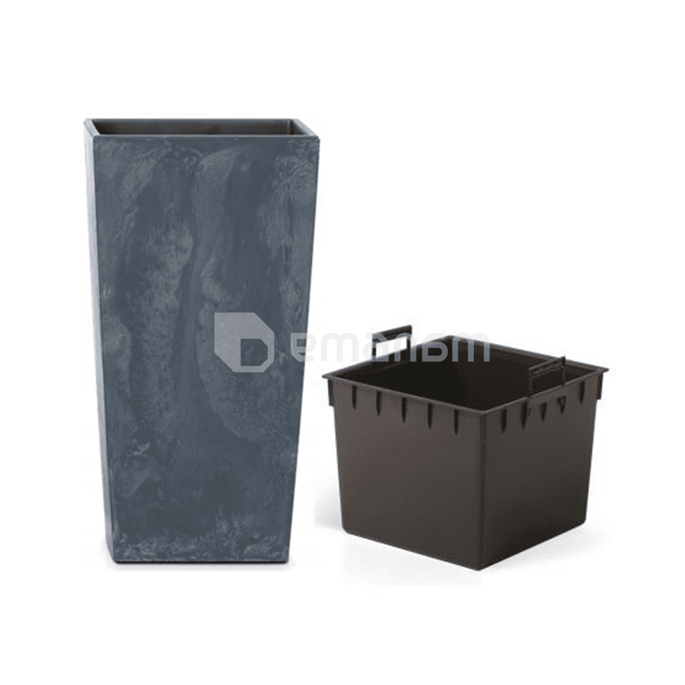ქოთანი პლასტმასის Prosperplast DURSE 400მმ S433 შავი