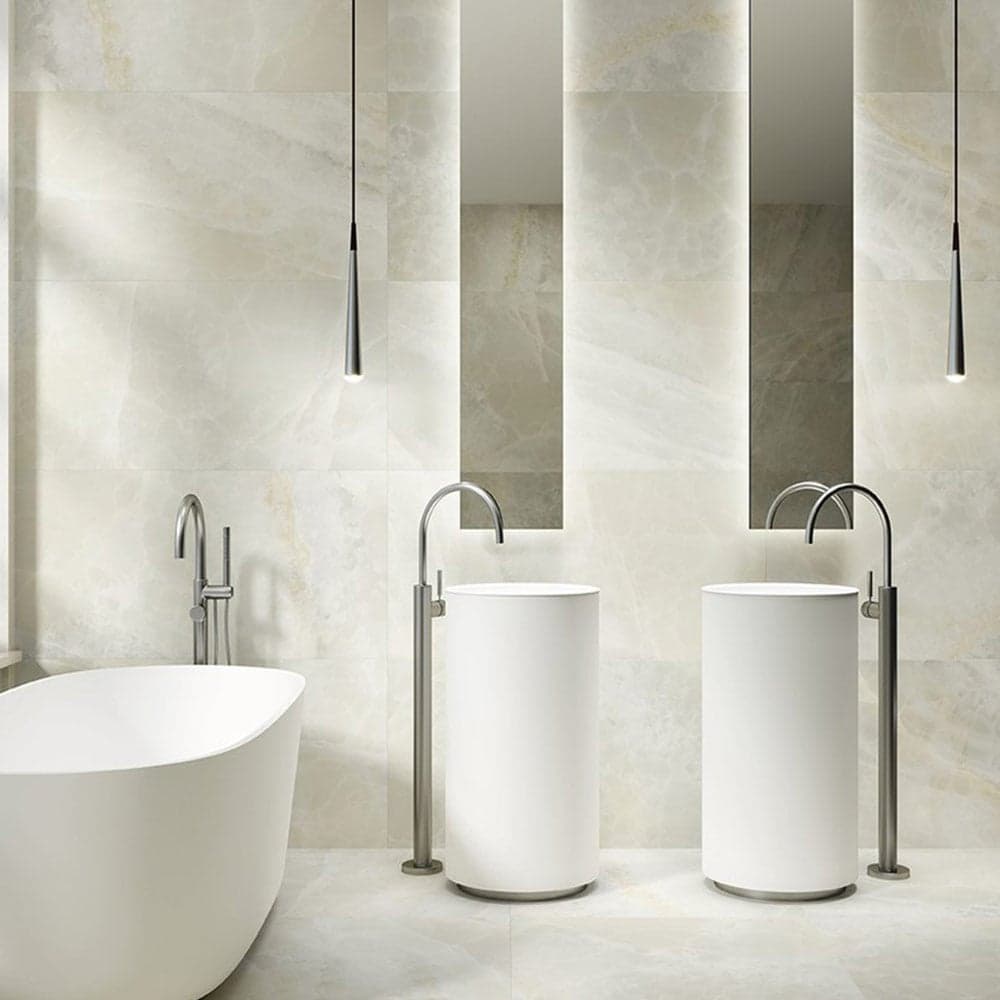 კერამოგრანიტი Bibury White Satinado Rect. 60X120 (59.5x120)