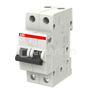 მოდულური ავტომატური ამომრთველი 240 V AC 20 A 6 kA 2 P ABB