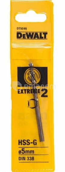 ბურღი ლითონისთვის DeWalt DT5046 5x46/86 მმ