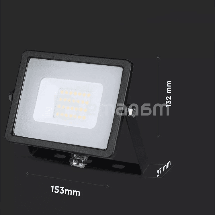 პროჟექტორი V-TAC LED Samsung 440 IP65 4000K 20W