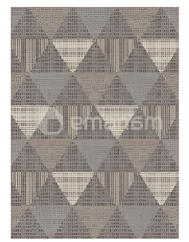 ხალიჩა DCcarpets Terazza 21132 Ivory Silver/Ta 80x150 სმ