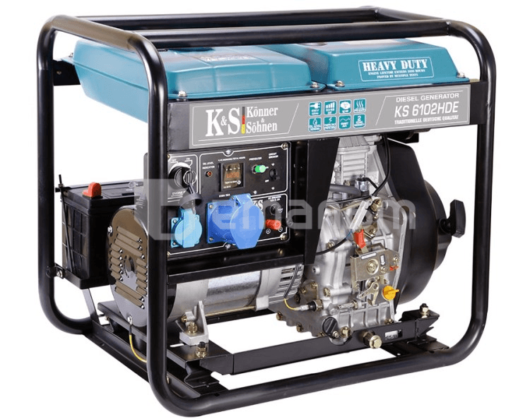 გენერატორი დიზელის Konner&Sohnen KS 6102HDE 5.5kW