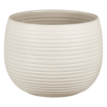 კერამიკული ქოთანი ყვავილებისთვის Scheurich 744/18 CREAM STONE