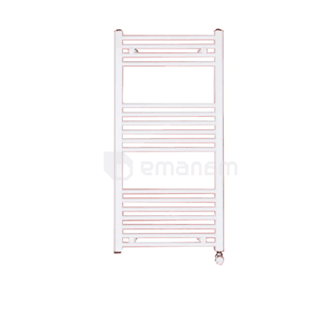 საშრობი პირსახოცის WARMHAUS 500x1200 სწორი, თეთრი