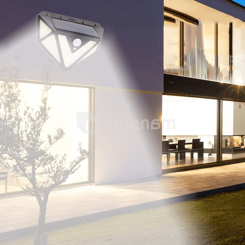 კედლის სანათი AIMON LED solar SH017