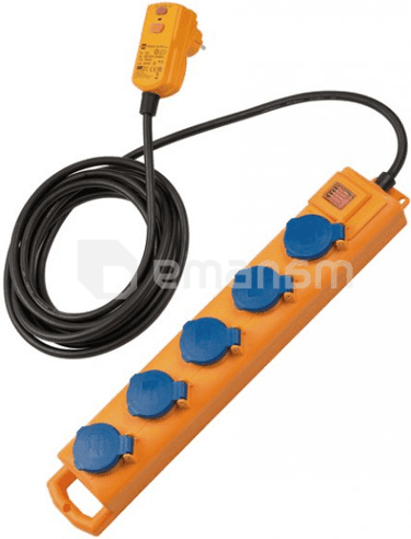 დამაგრძელებელი 5 Brennenstuhl 5მ IP54 SL554DE FI Super-Solid