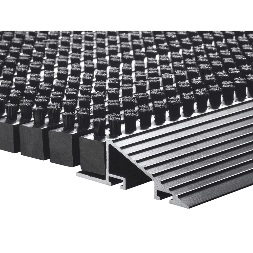 ფეხსაგები Hamat Outline Pure black 40x60 სმ