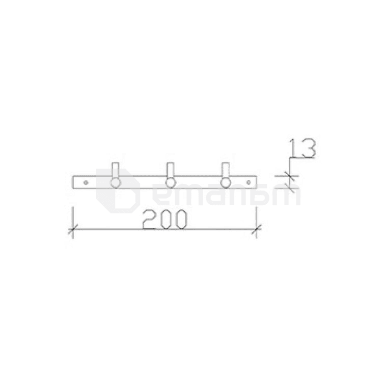 საკიდი პირსახოცის Tema Banyo Prima 74303 T