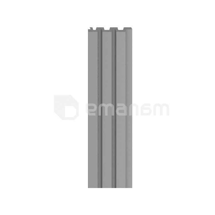 ლამელის პანელი VOX Profile Linerio M-Line Grey 2650x122x12 მმ