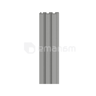 ლამელის პანელი VOX Profile Linerio M-Line Grey 2650x122x12 მმ