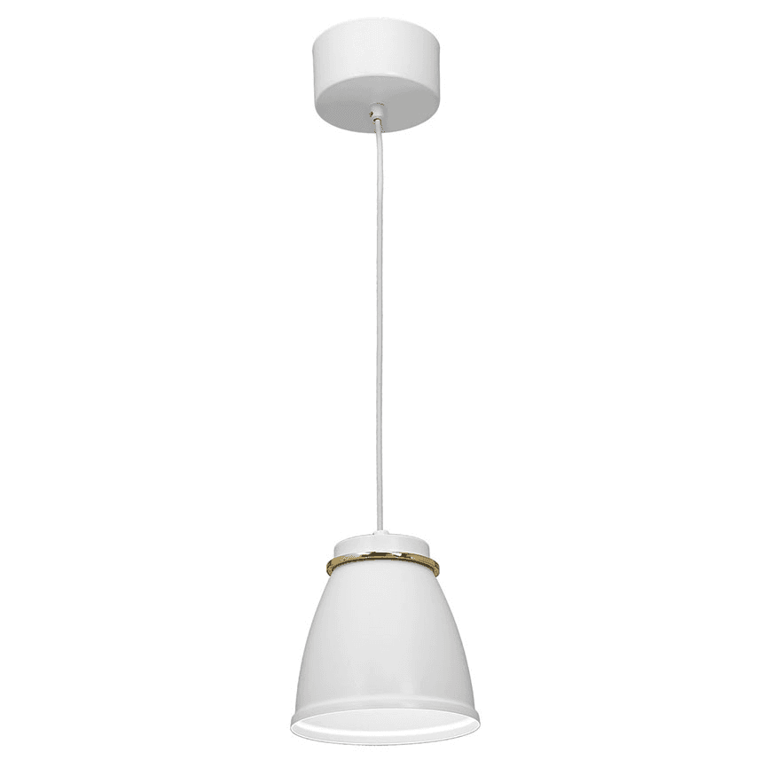 საკიდი Luminex 1942 Lerdo 1 E27 15W თეთრი მქრქალი