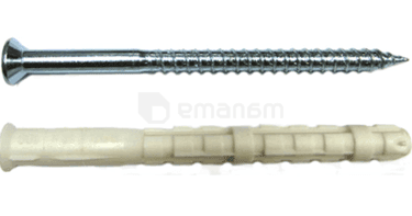 დუბელი ჩარჩოსთვის Koelner 4 ც B-KKS08120 120 mm ბლისტი