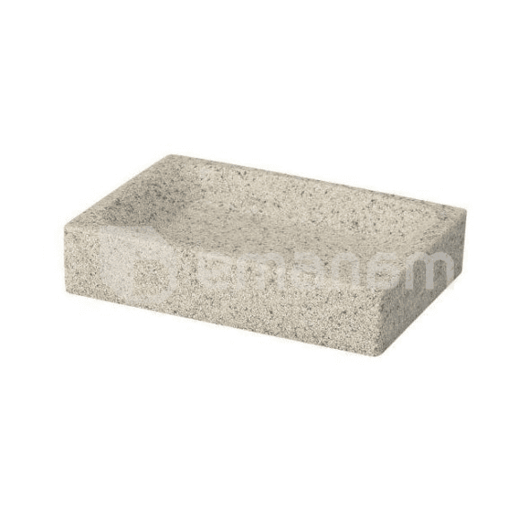 სასაპნე Bisk SAND SOAP DISH SAND-COLOURED