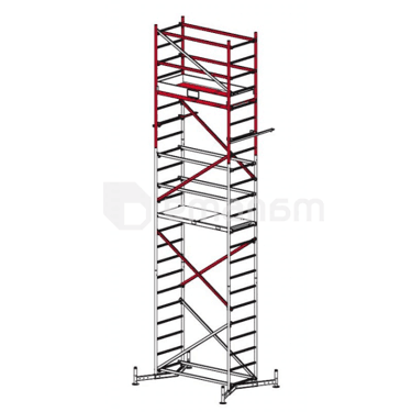 ხარაჩო ალუმინის Krause Climtec 2 710154 7 მ