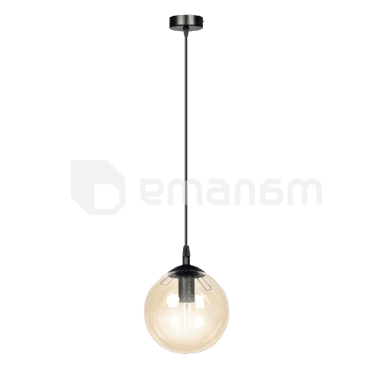 საკიდი EMIBIG Cosmo 1 E14 1x MAX 40W შავი MIODOWY