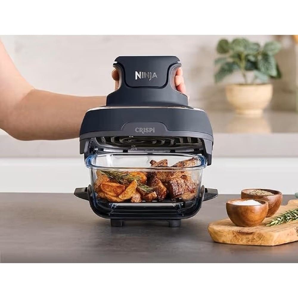 აეროგრილი Ninja FN101EUGY CRISPi, 1700W, 3.8L, Air Fryer, Grey