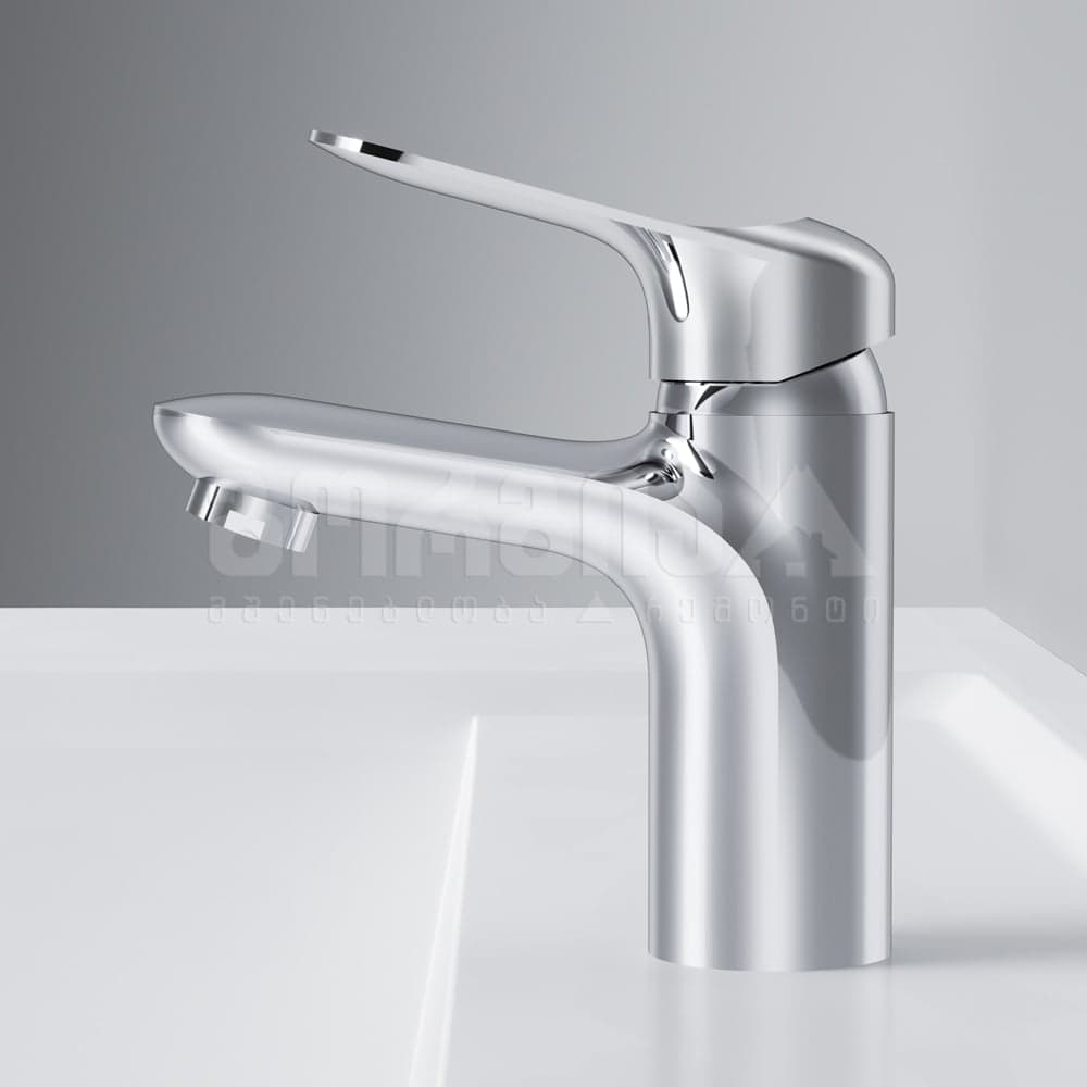 ხელსაბნის შემრევი ქრომირებული Sunny  F85C02100