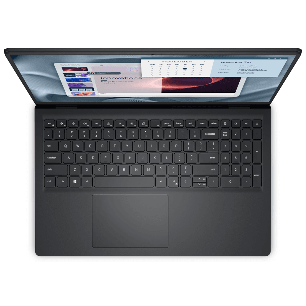 DELL Pro 15 Essential 15.6" FHD AG, Intel i5-1334U, 16GB, F512GB, UMA, Lin, black