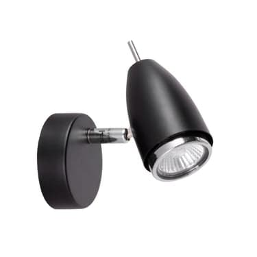 ბრა კედლის Linda Wandleuchte 1xGU10 50W Schwarz / Chrom