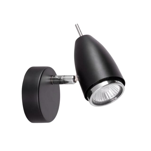 ბრა კედლის Linda Wandleuchte 1xGU10 50W Schwarz / Chrom