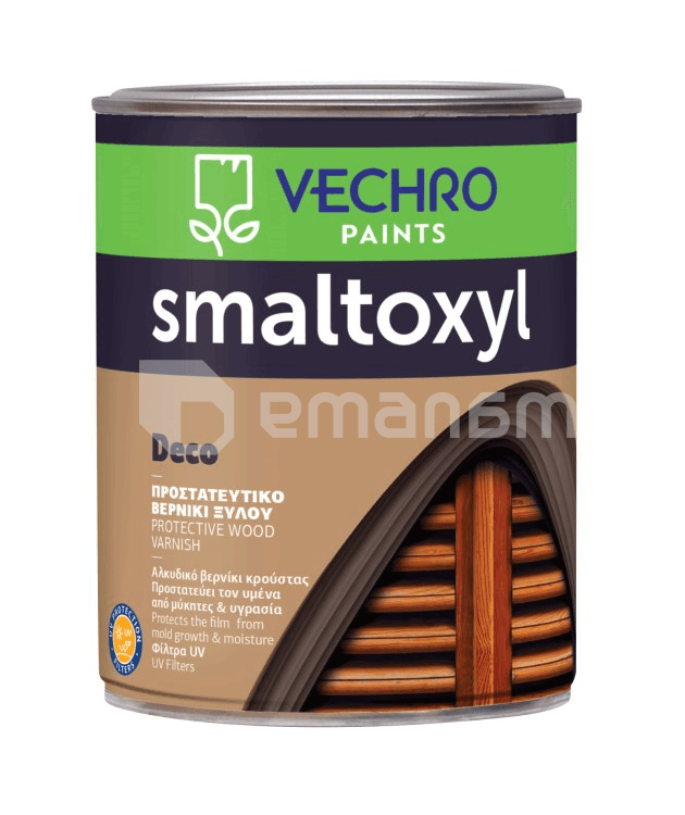ლაქი ხის Vechro smaltoxyl deco აბრეშუმისებრი N 9 2,5 ლ