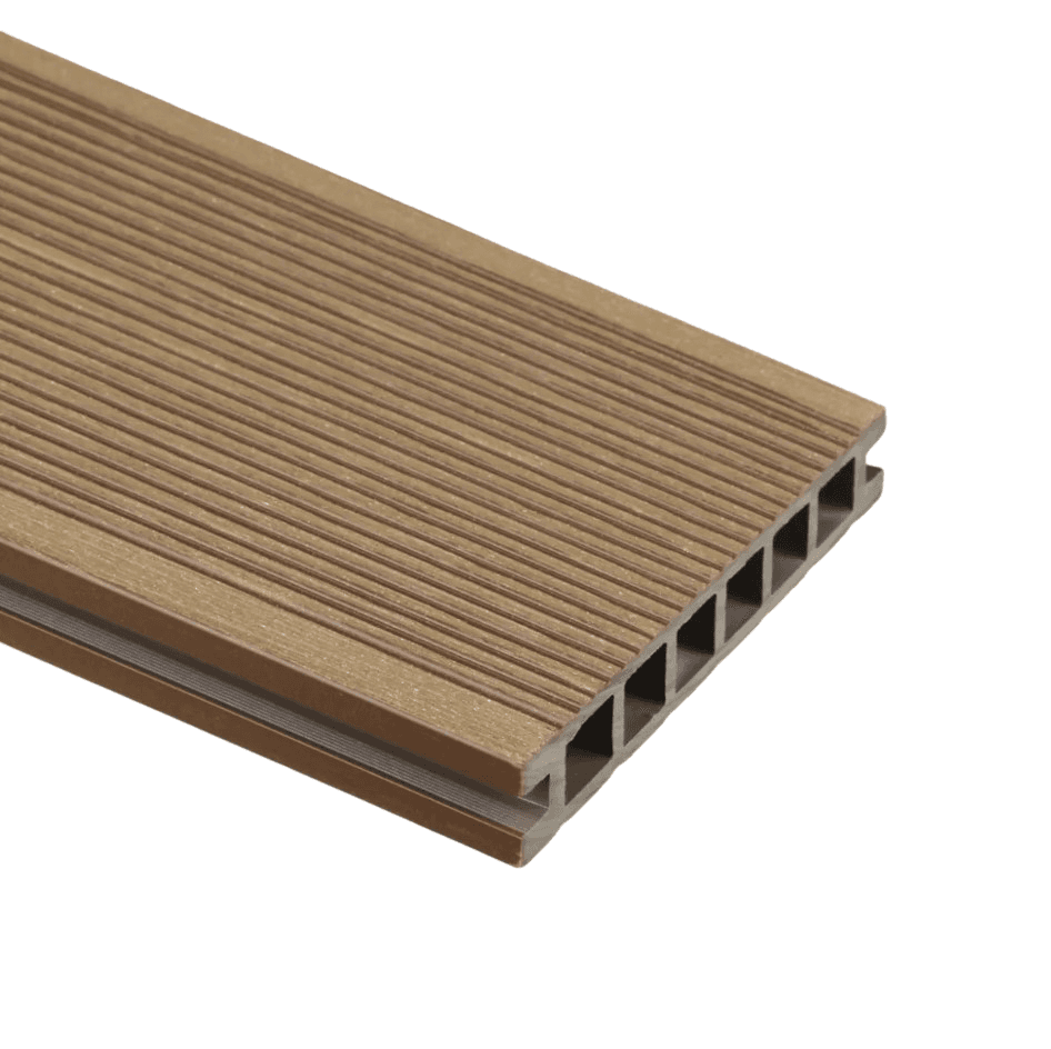 ტერასის დაფა BERGDECK B140 Wild Teak 1ც=0,31მ² 140x22x2200 მმ