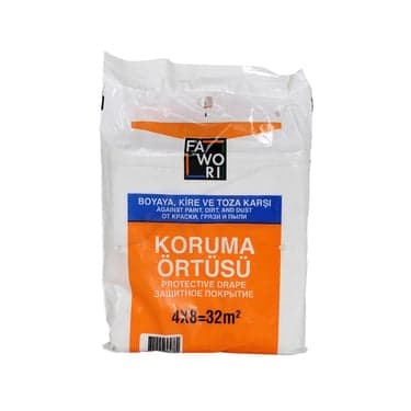 სამღებრო ცელოფანი FWR KORUMA ÖRTÜSÜ (4X8) 32M2
