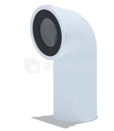 მილი სავენტილაციო  ANI PLAST 110*90°  W9220EU
