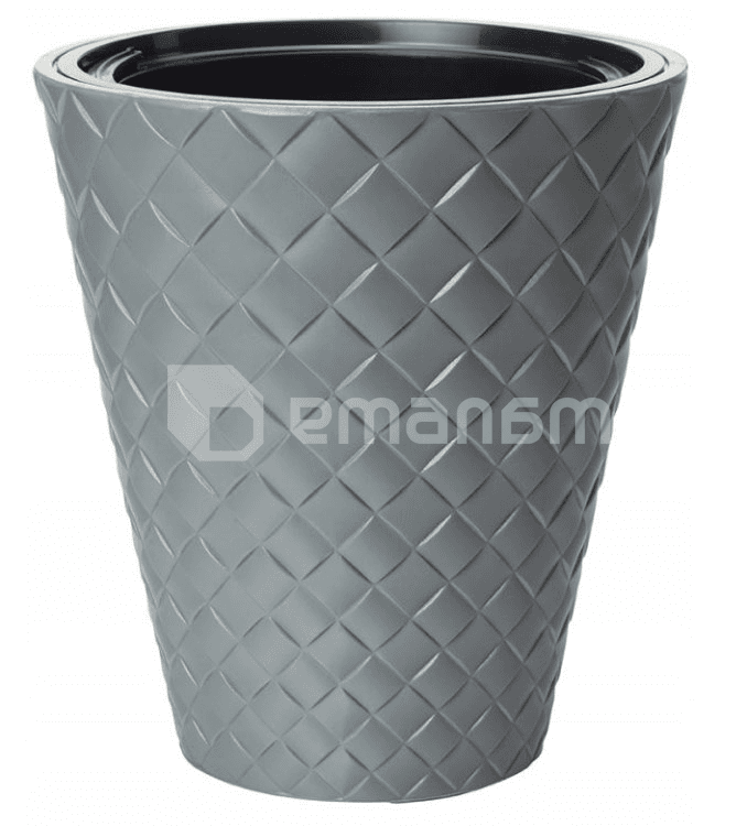 პლასტმასის ქოთანი ყვავილებისთვის FORM PLASTIC Makata 2800-059 Ø30 ბეტონი