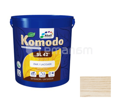 ლაქი Komodo SL-42 Acrylic ნახევრად მქრქალი 0,7 ლ.
