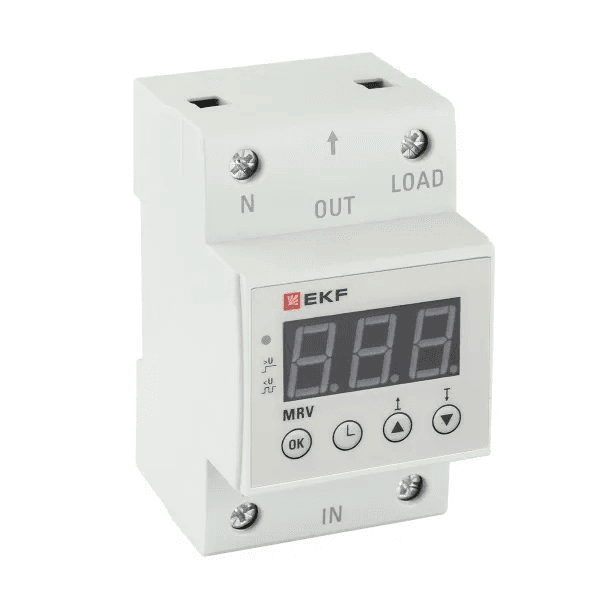 ძაბვის მონიტორინგის რელე ეკრანით EKF PROxima MRV 63A