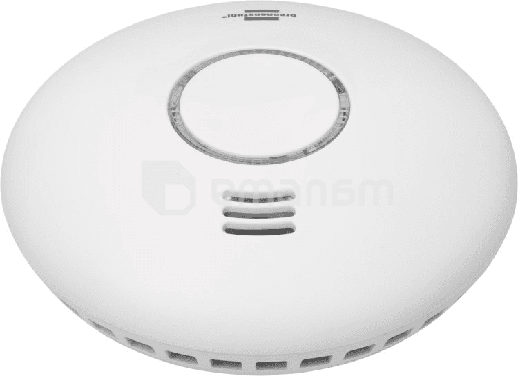 კვამლის ტემპერატურის დეტექტორი Brennenstuhl Wi-Fi 85dB WRHM01 1290090