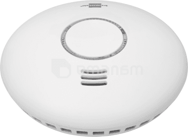 კვამლის ტემპერატურის დეტექტორი Brennenstuhl Wi-Fi 85dB WRHM01 1290090