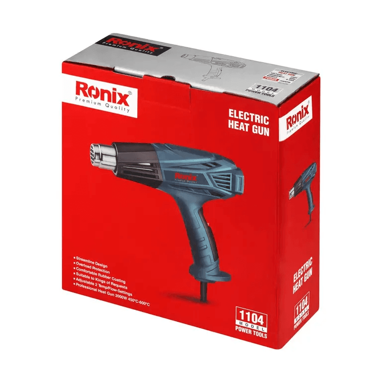 ინდუსტრიული ფენი Ronix 1104, 2000w, 2 რეჟიმი