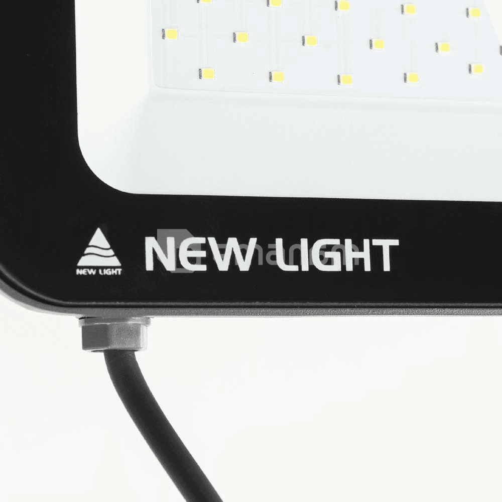 პროჟექტორი LED New Light 100W 4000K 8500Lm SMD E024E Dark Grey