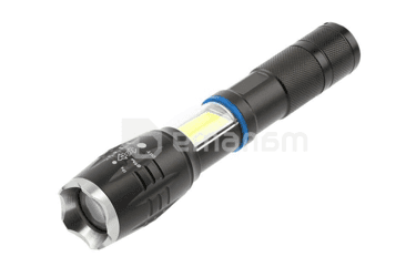 ფანარი GTV LED 1 AAA 8W 800lm 6400K 500m IP44 შავი