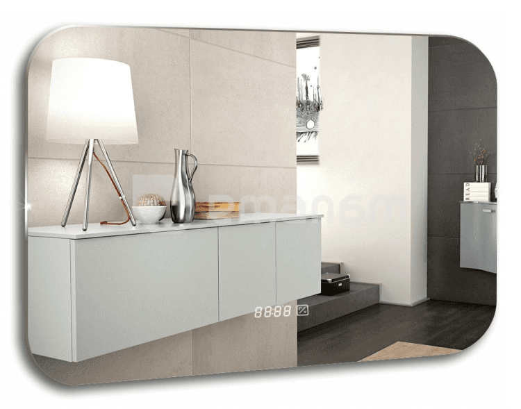 სარკე სენსორული ჩამრთველით Silver Mirrors Shampagne4 800х550