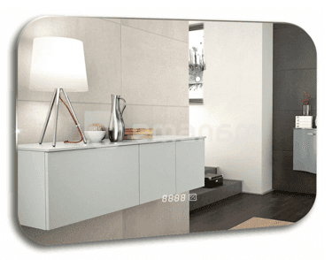 სარკე სენსორული ჩამრთველით Silver Mirrors Shampagne4 800х550