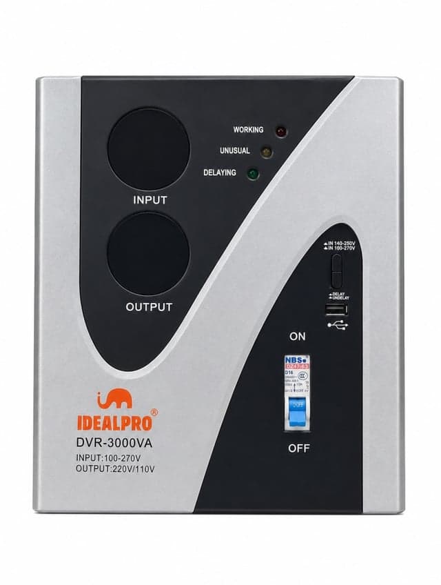 სტაბილიზატორი ძაბვის BRILLOP DVR-3000W
